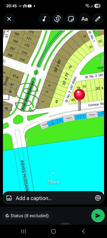 Main Blvd Cirner 4 Side Open Pair Commercial Plots