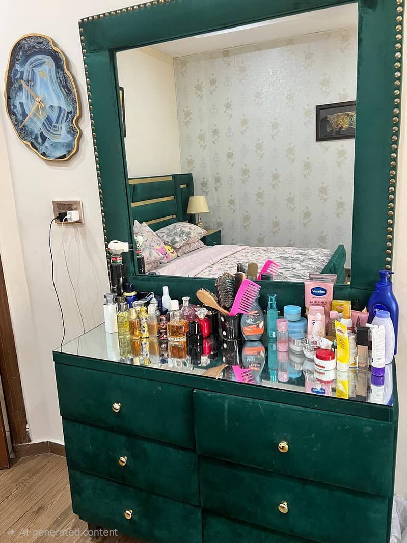 Bed Set - side tables - dressing table with sofa 2