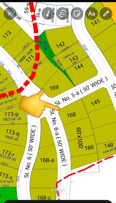 Corner Extra Land Solid Land Garden City Zone 1 Bahria Town