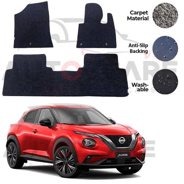 Nissan Juke Genuine Fitting Carpet Floor Mat 3PCS - Model 2020-2026