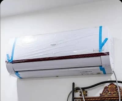 Haier 1.5 ton inverter heat and cool in new condition