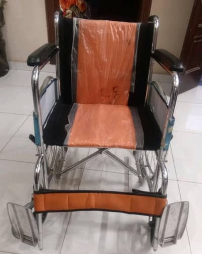 Durable Patient Wheelchair for Home & Hospital Use