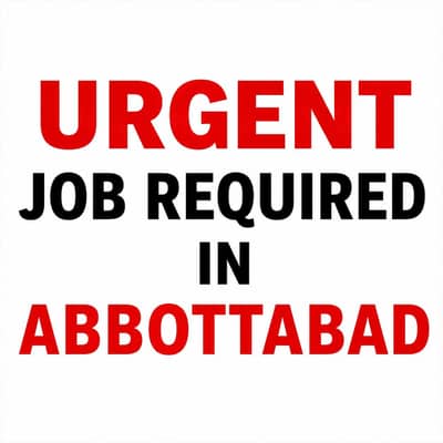 Any job Required