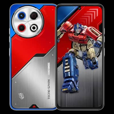 Tecno spark 30 Pro Transformers edition With all accessories