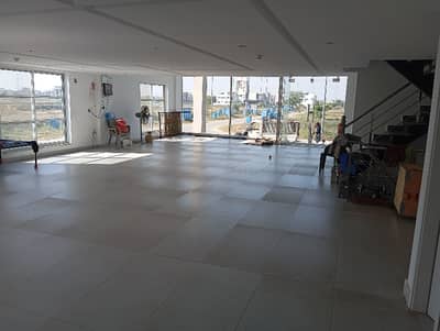 DHA PHASE 8 CCA 2 , 9 MARLA HOT LOCATION COMMERCIAL GROUND + MEZZENINE FLOOR AVAILABLE FOR RENT ON REASONABLE PRICE