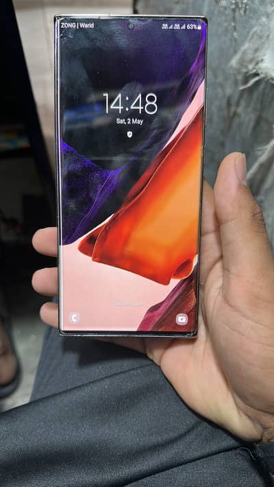 Samsung note 20 ultra 5g panel