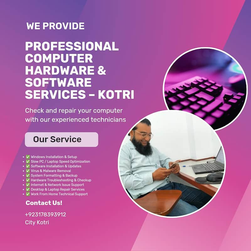 Computer Hardware & Software Services |Kotri 0