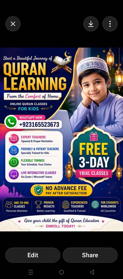 Online Quran And Tajwid Lessons