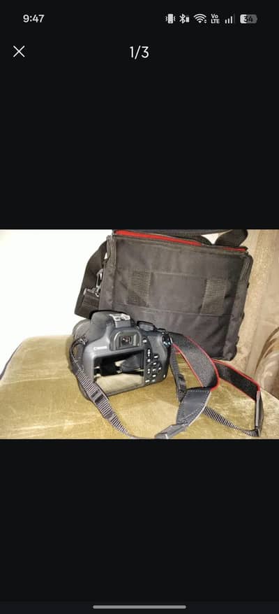 DSLR Camera Canon Eos 1200D 18-55mm with all Accessories