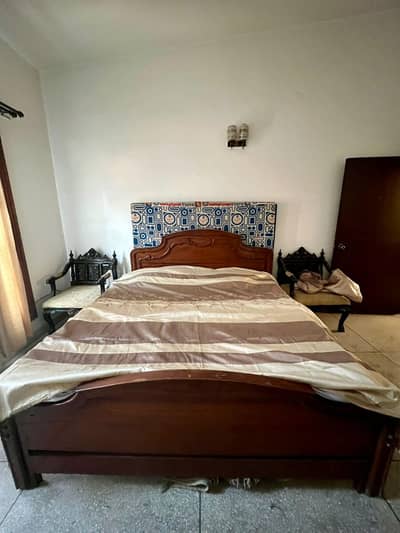 Pure Tali Wood Bed for Urgent Sale