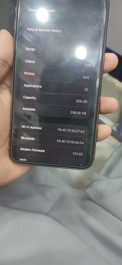 iPhone 11 Pro Max 256GB Pta Approved  Only Mobie