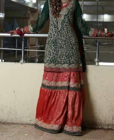 3 PC stieshed bridal dress available