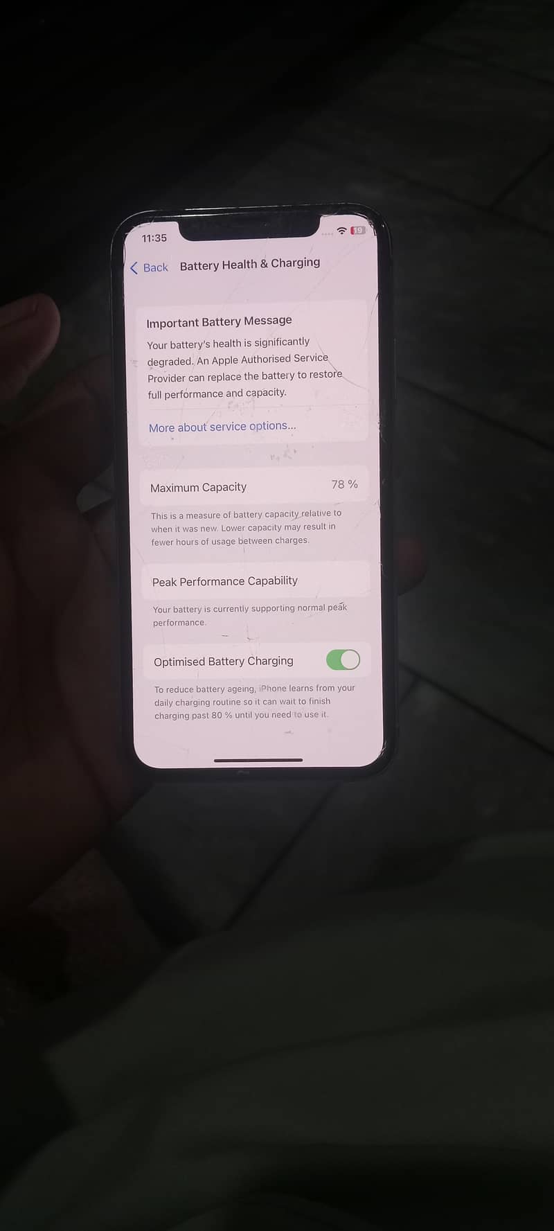 iPhone x 5