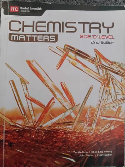 Chemistry Matters GCE O Level 2nd edition