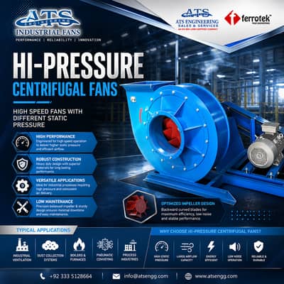 industrial fans/centrifugal high pressure fan/cyclone/industrial fan