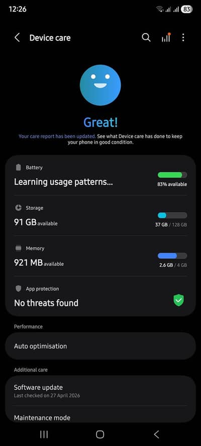 Samsung A07 Official Dual Sim Approved  128gb