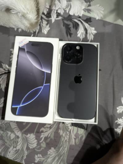 I Phone 16 Pro New 100  Bettery Health