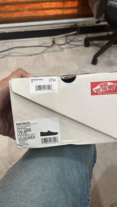 Original Vans slip-on shoes for sale.
