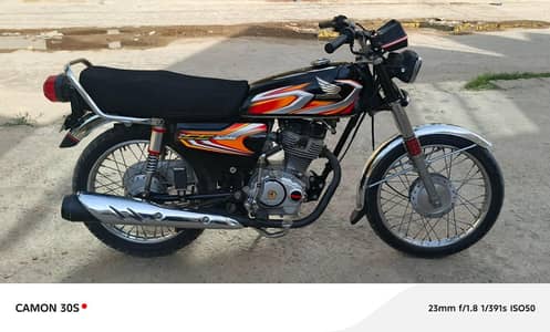 Honda 125 all ok  condition