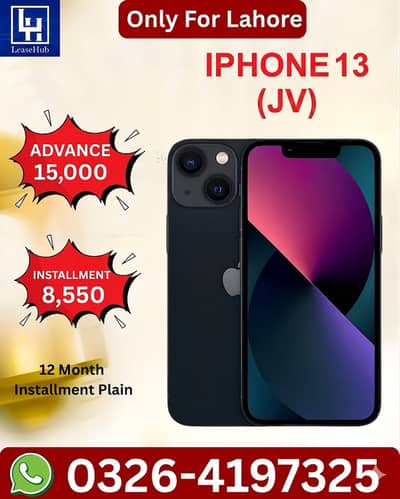 Apple iPhone 13 JV On Easy Installment ( Lahore only )