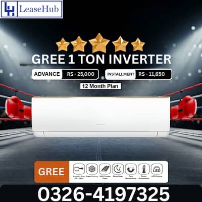 GREE 1 Ton Inverter AC On Easy Installment ( Lahore only )