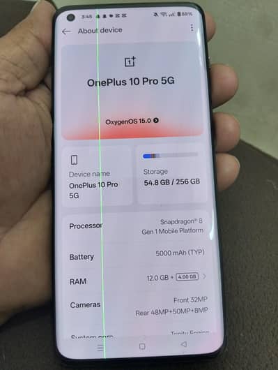 OnePlus 10 pro 5g 12/256