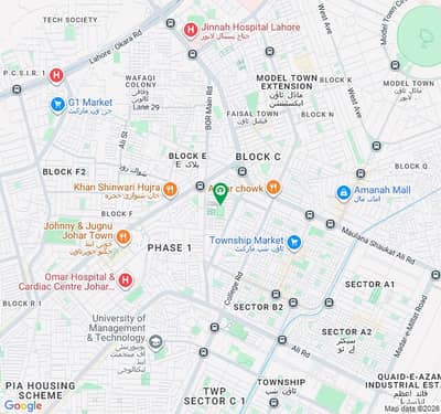 Book A Flat Of 634 Square Feet In Johar Town Phase 1 - Block B1 Lahore