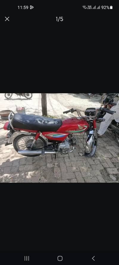 Honda cd70 2016