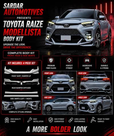 Toyota Raize Genuine Bodykits
