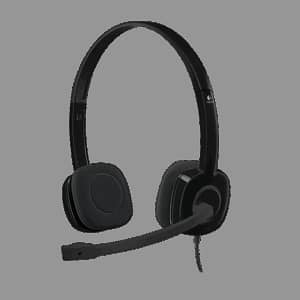 Logitech H151 Analog Stereo Headset with Boom Microphone