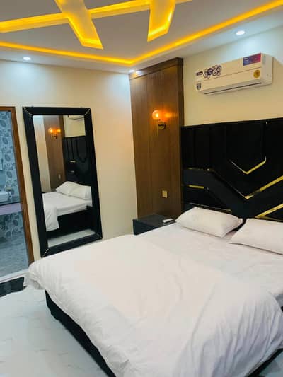1 Bed Fully Furnished Apartment For Rent Family Building Sector E Bahria Town Lahore