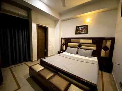 One bedroom apartment fully luxury furnished available for rent location E-11 Islamabad