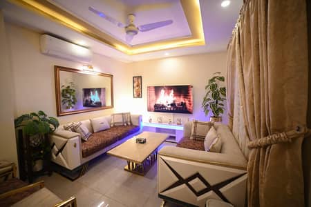 Margalla Hills building 2 bedrooms apartment fully luxury furnished available for rent in E-11/1