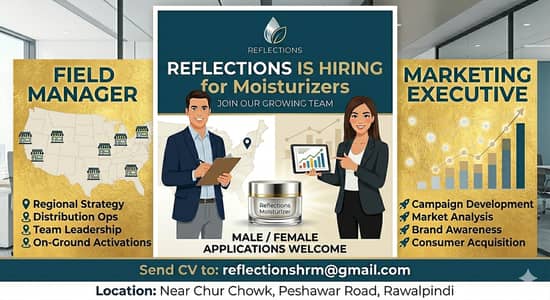 Field Manager and Marketing Executive is Required.