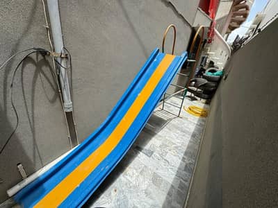 Blue and Yellow Slide