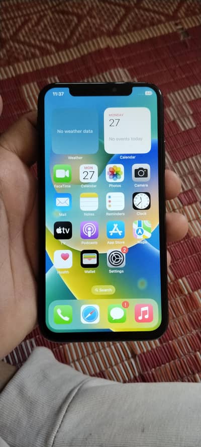 iPhoneX 64GB factory unlock only mobile face id off