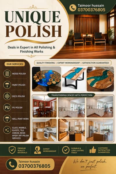 Wooden Furniture Shine,Luxury Wood Finish, Furniture Polish