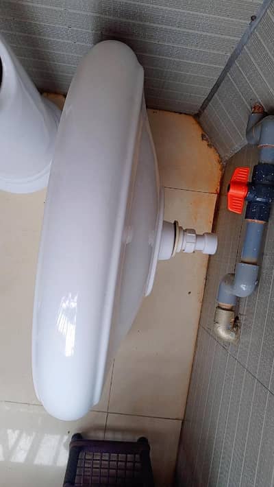 full size basin ( porta company)  white