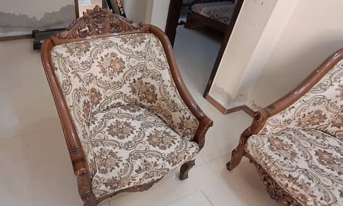 wooden Sofa Set