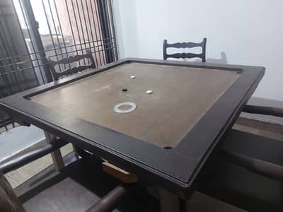 FULL SIZE CARROM FOR SALE WITH STAND