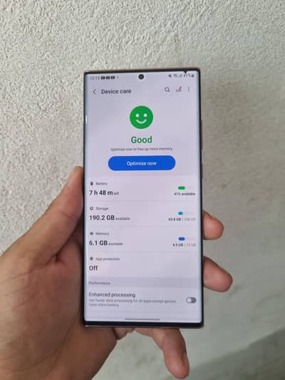 Samsung note 20 ultra official pta 12/256
