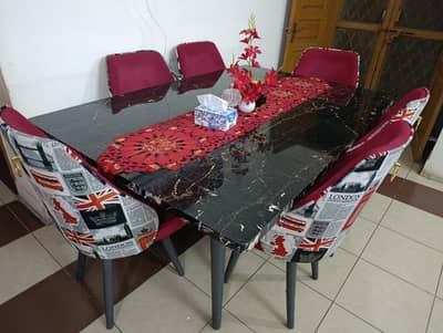 6 Seater Dining Table