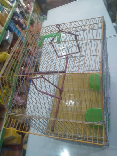 parrots cage