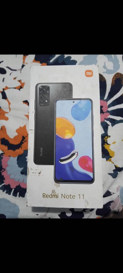 redmi note 11  6/128 with box