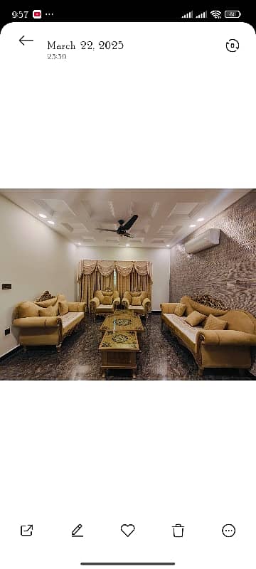 1 Kanal Fully Furnished Upper Portion For Rent