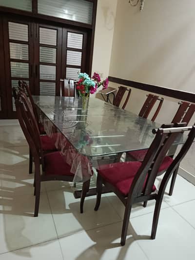 Dinning Table with 8 Chairs