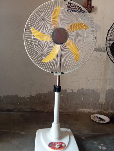 A max pedestal rechargeable fan