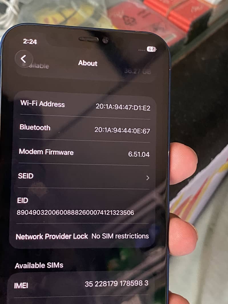 Iphone 12 sim working 6