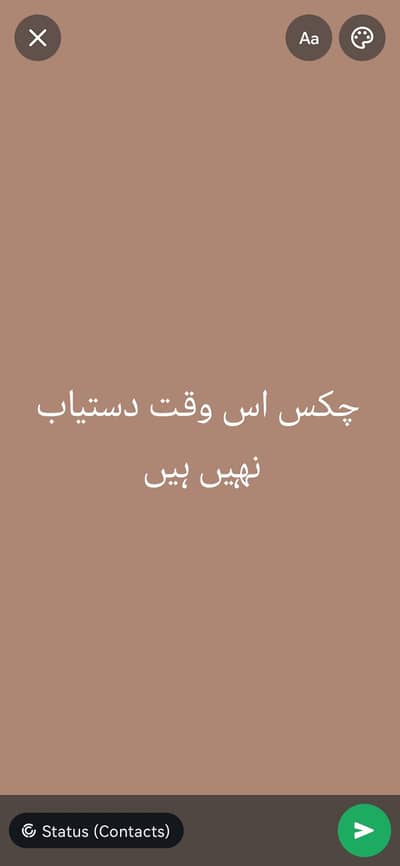 pakistan chiks