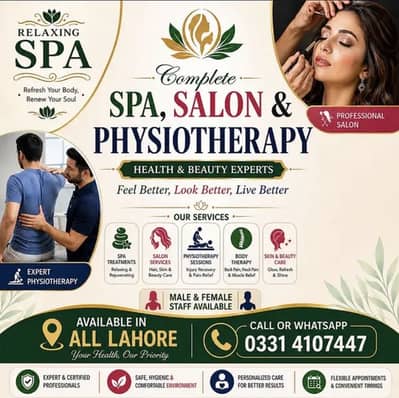 Salon open and home service